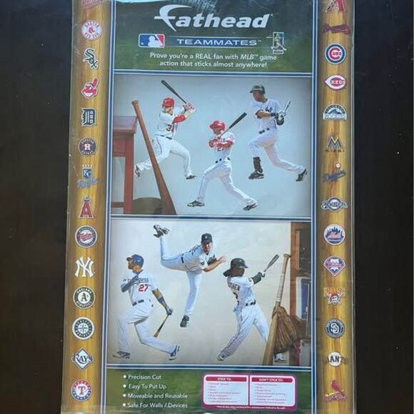 NWT Fathead Buster Posey Wall Decals San Francisco Giants Stickers - Picture 2 of 2